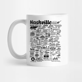 Nashville Tennessee Mug